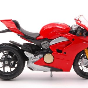 Modellino moto Burago 1:18 DUCATI PANIGALE V4 diecast modellismo motor bike