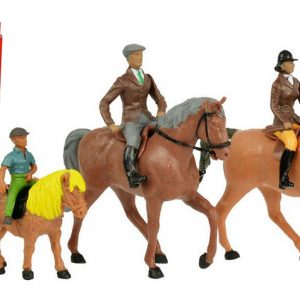 Modellino mezzi agricoli Britains  HORSES AND RIDERS SCALA 1:32 fattoria modellismo