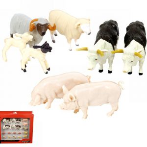 Modellino mezzi agricoli Britains  BESTIAME fattoria ANIMAL VALUE PACK scala 1:32