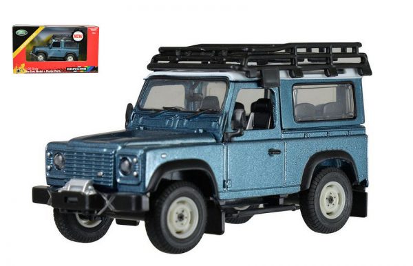 Modellino auto mezzi agricoli Britains LAND ROVER PLAYSET scala 1:32 jeep diecast
