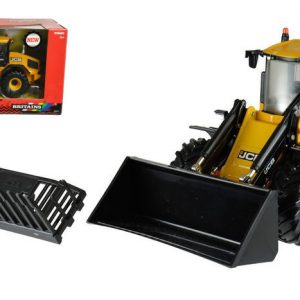 Modellino ruspa escavatore Britains PALA JCB 419S WHEELED LOADED SHOVEL 1:32 trattore