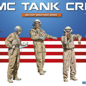 Modellino figure militari kit montaggio soldati Miniart  USMC TANK CREW KIT 1:35