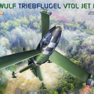 Modellini aerei kit di montaggio Miniart FOCKE WULF TRIEBFLUGEL JET FIGHTER scala 1:35