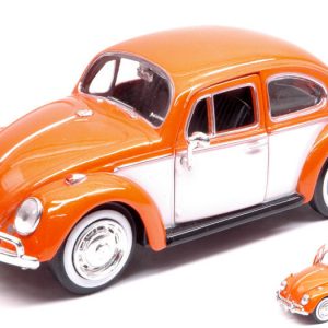 Modellino auto scala 1:24 VW BEETLE maggiolino diecast modellismo statico epoca