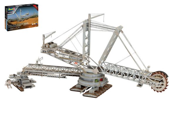Modellino KIT DI MONTAGGIO Revell ESCAVATORE DA MINIERA BUCKET WHEEL modellismo