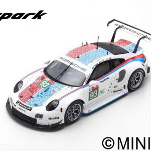Modellino auto scala 1:87 Spark Model PORSCHE 911 RSR LMGTE PRO LM 2019 diecast