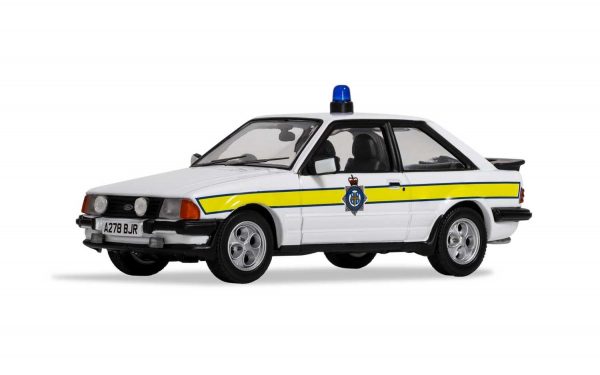 Modellino auto Vanguards scala 1:43 FORD ESCORT MK3 XR3i DURHAM POLICE polizia