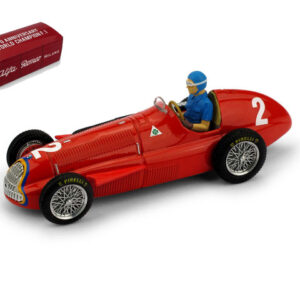Modellino auto formula 1 F1 scala 1:43 Brumm ALFA ROMEO 158 FANGIO BELGIUM GP