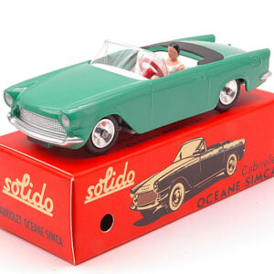 Modellino auto scala 1:43 Solido SIMCA OCEANE CABRIOLET diecast modellismo epoca