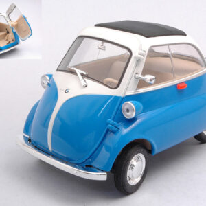 Modellino auto scala 1:18 Welly BMW ISETTA 250 diecast modellismo statico epoca