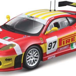 Modellino auto scala 1:43 Burago FERRARI F430GT BMS RACING diecast modellismo