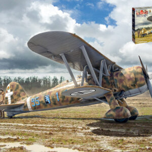 Modellino aereo kit montaggio modellismo Italeri FIAT CR42 scala 1:48 da montare