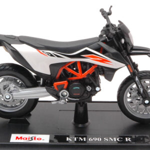 Modellino moto Maisto scala 1:18 KTM 690 SMC R motor bike modellismo diecast