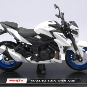 Modellino moto Maisto SUZUKI GSX-750 ABS scala 1:18 motor bike modellismo