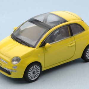 Modellino auto scala 1:43 FIAT NUOVA 500 GIALLA modellismo statico automodelli
