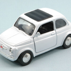 Modellino auto scala 1:32 FIAT 500 F 500 epoca modellismo automodelli bianco