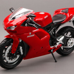 Modellino moto DUCATI 1198 scala 1:12 new motor bike diecast modellismo rosso