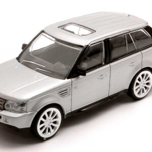 Modellino auto scala 1:43 RANGE ROVER SPORT diecast modellismo statico silver