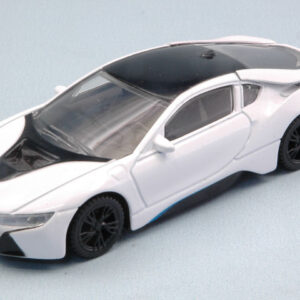Modellino auto scala 1:43 Rastar BMW i8 diecast modellismo statico da collezione