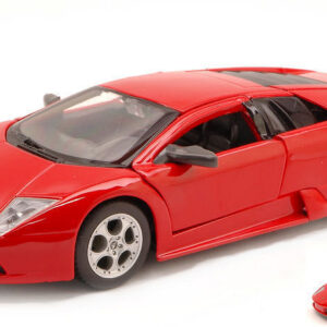 Modellino auto scala 1:24 LAMBORGHINI MURCIELAGO diecast modellismo statico red