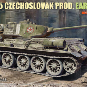 Modellino carri armati militari Miniart T3485 CZECHOSLOVAK kit di montaggio 1:35