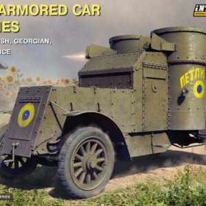 Modellino carri armati KIT DI MONTAGGIO Miniart AUSTIN ARMO CAR AUTOBLINDO 1:35