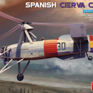 Modellino veicoli militari aereo Miniart SPANISH CIERVA C 30A KIT montaggio 1:35