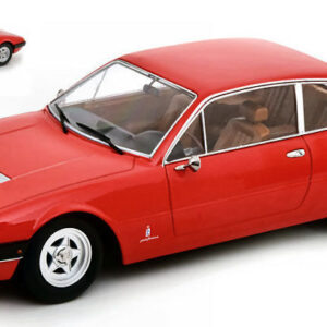Modellino auto scala 1:18 KK Scale FERRARI 365 GT4 2+2 modellismo diecast rosso