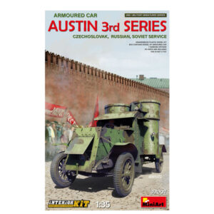 Modellino TANK Miniart AUSTIN ARMO CAR RUSSIAN SOVIET SERVICE KIT 1:35