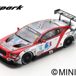 Modellino auto scala 1:43 Spark BENTLEY CONTINENTAL GT3 diecast racing THAILAND