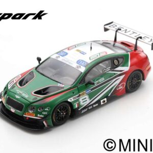 Modellino auto scala 1:43 Spark BENTLEY CONTINENTAL GT3 ITALIAN GT RACING new