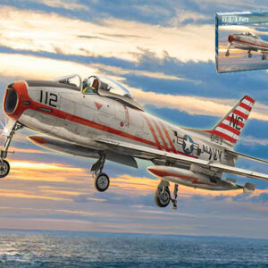 Modellino aerei kit di montaggio Italeri NORTH AMERICAN FJ-23 FURY 1:48 modellismo