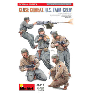Modellino model kit di montaggio CLOSE COMBAT U.S.TANK CREW SPECIAL EDITION KIT 1:35