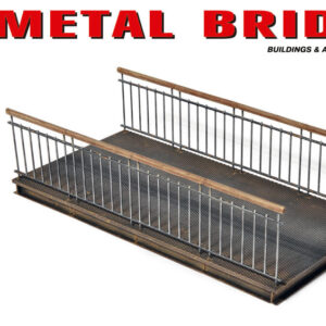 Modellino kit diorami Miniart PONTE METAL BRIDGE KIT 1:35 modellismo statico