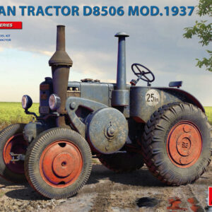 Modellino model kit di montaggio Miniart GERMAN TRACTOR D8506 MOD.1937 KIT 1:35