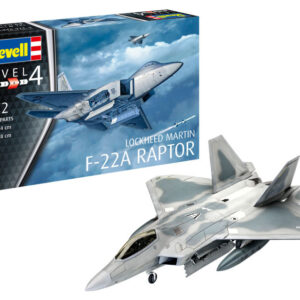 Modellino modellismo statico aerei kit di montaggio LOCKHEED MARTIN F-22A RAPTOR