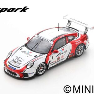 Modellino auto scala 1:43 Spark PORSCHE CARRERA CUP FRANCE CHAMPION 2019 GUVEN