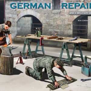 Modellino figure militari SOLDATI Miniart GERMAN REPAIRMEN KIT SCALA 1:35