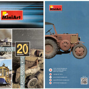 Modellino modellismo statico Miniart CATALOGO MINIART 2021 book booklet new