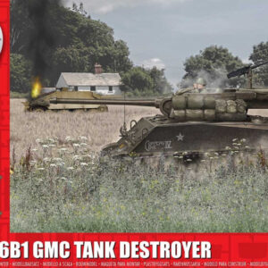 Modellino model kit di montaggio mezzi militari tank Airfix  M36B1 GMC US ARMY KIT 1:35 guerra