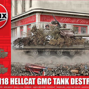 Modellino model kit di montaggio mezzi militari tank Airfix  M-18 HELLCAT KIT 1:35 guerra