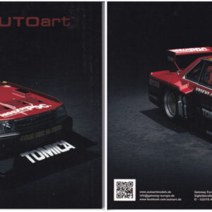 Modellino modellismo statico book booklet catalogo AUTO ART autoart collezione