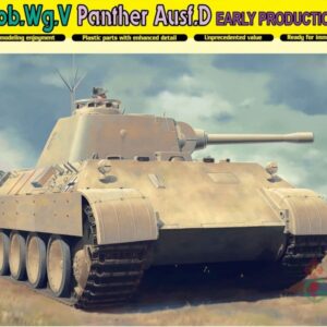 Modellino model kit di montaggio mezzi militari tank Dragon  PZ.BEOB.WG.V PANTHER AUSF.D EARLY PRODUCTION KIT 1:35 guerra