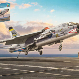 modellini aerei kit di montaggio Italeri  F-8E CRUSADER scala 1:72 modellismo