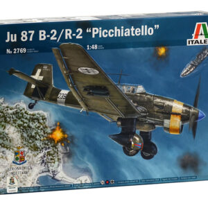 Modellino modellini aerei kit di montaggio Italeri  JU 87 B-2R-2 STUKA  modellismo collezione