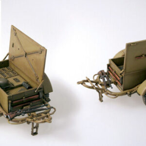 Modellino model kit di montaggio mezzi militari tank Italeri SD ANHANGER 51 kit 1:35 guerra