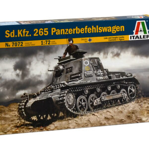 Modellino model kit di montaggio mezzi militari tank Italeri SD KFZ 265 KIT 1:72 guerra