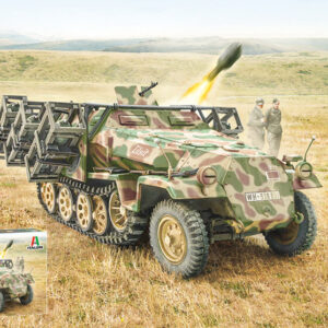 Modellino model kit di montaggio mezzi militari tank Italeri SD.KFZ.2511 STUKA ZU FUSS KIT 1:72 guerra