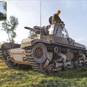 Modellino model kit di montaggio mezzi militari tank Italeri  PZ.KPFW.35 t KIT 1:72 guerra