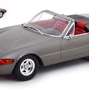 Modellino auto scala 1:18 KK FERRARI 365 GTB4 DAYTONA CONVERTIBLE 2 SERIES GREY